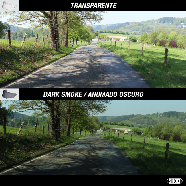 Recambio Shoei Pantalla CNS-1 Ahumado Oscuro