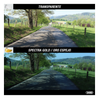 Recambio Shoei Pantalla CWR-1 Oro Espejo