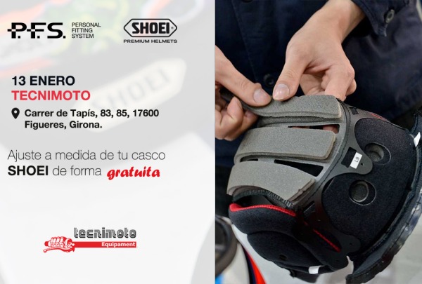 EVENTOS - Próximo evento Shoei PFS en Girona