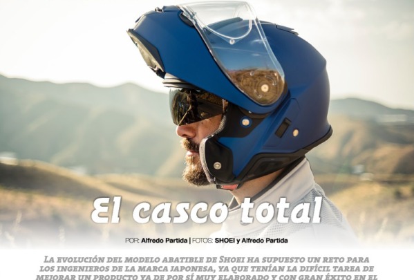 SHOEI - Reportaje Neotec 2 Moto1Pro