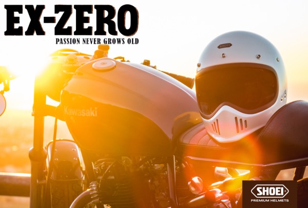 Nuevo Shoei EX-ZERO - La pasión nunca envejece